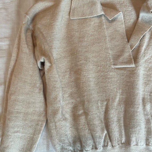 Madewell Oatmeal Wool Sweater - Picture 4 of 6